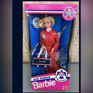 Mattel Barbie Thunderbirds Doll in Red Suit